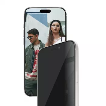 Protector de pantalla PanzerGlass SAFE. by ® 2-Way Privacy iPhone 17 Pro Max | Ultra-Wide Fit con EasyAligner