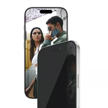 Protector de pantalla PanzerGlass SAFE. by ® 2-Way Privacy iPhone 17 | iPhone 16 Pro | Ultra-Wide Fit con EasyAligner