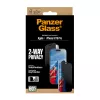 Protector de pantalla PanzerGlass ® 2-Way Privacy iPhone 17 | iPhone 16 Pro | Ultra-Wide Fit con EasyAligner