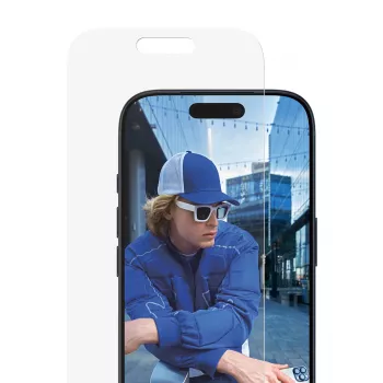 Lámina protectora de pantalla PanzerGlass iPhone 17 Pro Classic Fit EasyAligner, resistente a arañazos y golpes