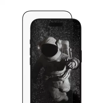 Lámina protectora de pantalla PanzerGlass Ceramic II para iPhone Air Ultra-Wide Fit con EasyAligner, cristal templado, PET, silicona, transparente, 1 unidad