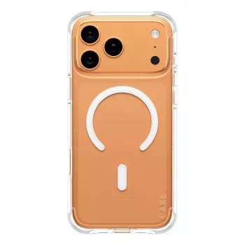 Funda PanzerGlass CARE™ by ® Samba Transparente con MagSafe Blanco iPhone 17 Pro Max