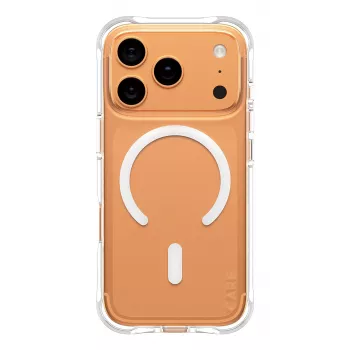 Funda PanzerGlass CARE™ by ® Samba Transparente con MagSafe Blanco iPhone 17 Pro