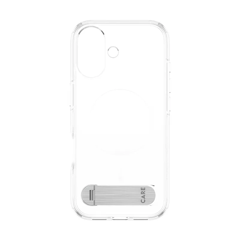 Funda PanzerGlass CARE by Feature, transparente, con Kickstand y MagSafe, iPhone 17