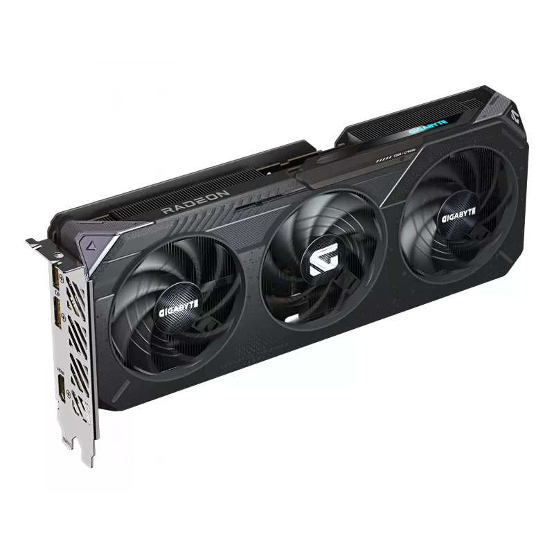 GIGABYTE Radeon RX 9060 XT GAMING OC 16G Tarjeta gráfica - 16GB GDDR6, 128bit, PCI-E 5.0, 3320 MHz frecuencia de núcleo, 2 x DisplayPort, 1 x HDMI, GV-R9060XTGAMING OC-16GD