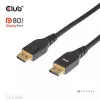 Club 3D CAC-1094 cable DisplayPort 2.1 certificado VESA DP80 8K 240 Hz, 2 m (6,56 ft), negro