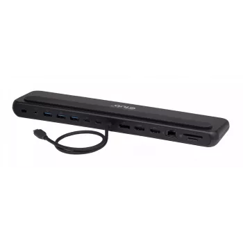 Docking station club 3d CSV-2541 USB-C con salidas HDMI y DisplayPort