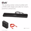 Docking station club 3d CSV-2541 USB-C con salidas HDMI y DisplayPort