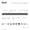 Docking station club 3d CSV-2541 USB-C con salidas HDMI y DisplayPort