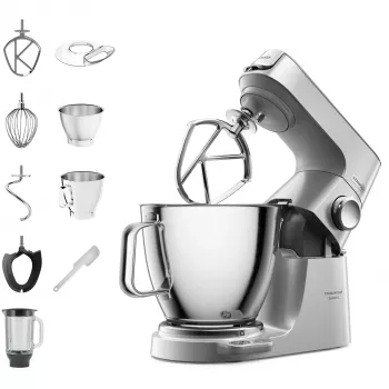 Kenwood Titanium Chef Baker XL Robot de cocina 1200 W 7 L acero inoxidable