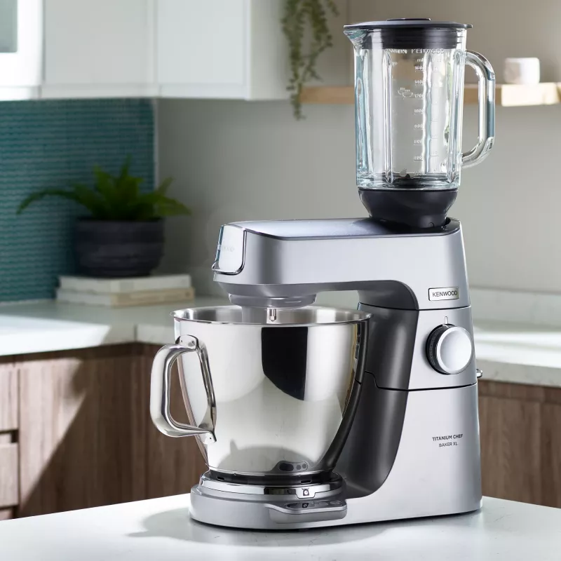 Kenwood Titanium Chef Baker XL Robot de cocina 1200 W 7 L acero inoxidable
