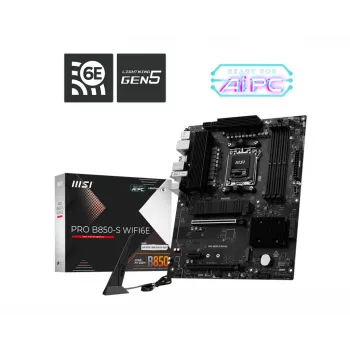 MSI PRO B850-S WIFI6E Placa base AMD B850 Socket AM5 ATX