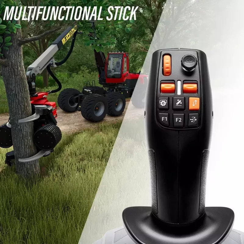 Thrustmaster SimTask FarmStick Joystick de vuelo negro analógico / digital PC, PlayStation 5