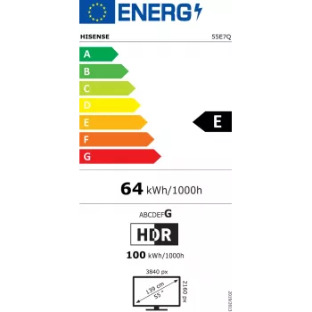Televisor LED Hisense 55E7Q 55