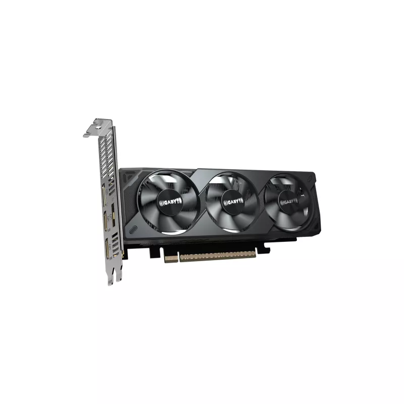 GIGABYTE GeForce RTX 5050 OC Low Profile 8G Tarjeta gráfica - 8 GB GDDR6, 128 Bit, PCI-E 5.0, 2587 MHz Frecuencia de núcleo, 2 x DP, 2 x HDMI, NVIDIA DLSS 4, GV-N5050OC-8GL