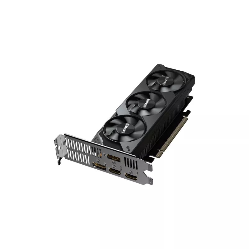 GIGABYTE GeForce RTX 5050 OC Low Profile 8G Tarjeta gráfica - 8 GB GDDR6, 128 Bit, PCI-E 5.0, 2587 MHz Frecuencia de núcleo, 2 x DP, 2 x HDMI, NVIDIA DLSS 4, GV-N5050OC-8GL