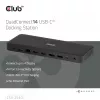 Estación de acoplamiento CLUB 3D 14-1 USB-C Quad Display USB4 con 2× puertos USB 2.0