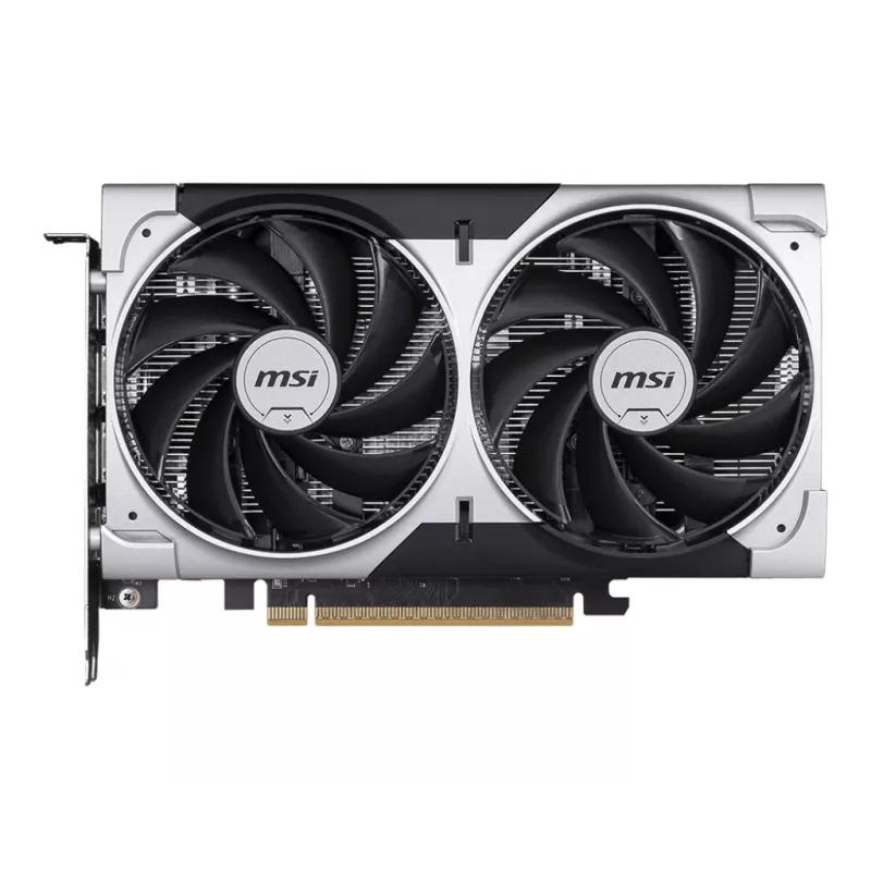 Tarjeta gráfica MSI GeForce RTX 5050 8 GB GDDR6, PCIe 5.0, 2560 CUDA, 2602 MHz Boost, 128-Bit, 3x DP 2.1b + 1x HDMI 2.1b, 130 W, 2 Ventiladores