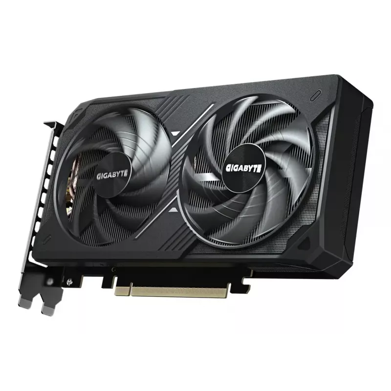 Tarjeta gráfica GIGABYTE GeForce RTX 5060 Ti 16GB GDDR7 PCIe 5.0, 128-Bit, 28000 MHz, WINDFORCE 2X, 2-Slot, 208×120×40 mm