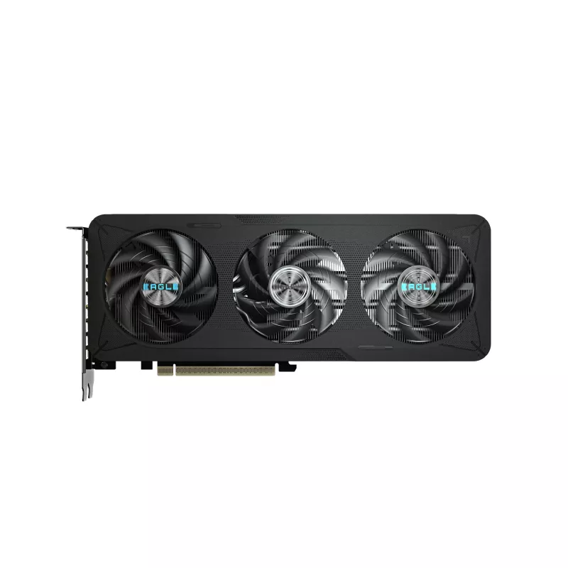 GIGABYTE GeForce RTX 5060 Ti EAGLE MAX OC 16G Tarjeta gráfica - 16 GB GDDR7, 128 Bit, PCI-E 5.0, 2617 MHz Frecuencia de núcleo, 3 x DP, 1 x HDMI, NVIDIA DLSS 4, GV-N506TEAGLEMAX OC-16GD