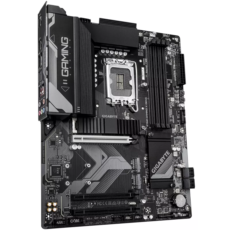 GIGABYTE B760 GAMING X GEN5 Placa base - Compatible con CPUs Intel Core 14.ª gen., VRM de fases 8+1+1, hasta 5600MHz DDR5, 3xPCIe 4.0 M.2, 2.5 GbE LAN, USB 3.2 Gen 2