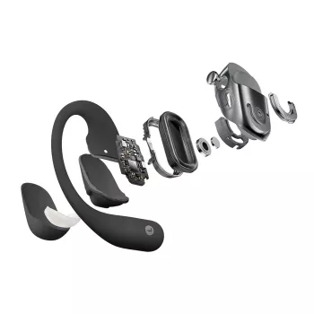 Auriculares SHOKZ OpenFit 2+ Inalámbricos Gancho de oreja, llamadas/música en el oído Bluetooth Negro