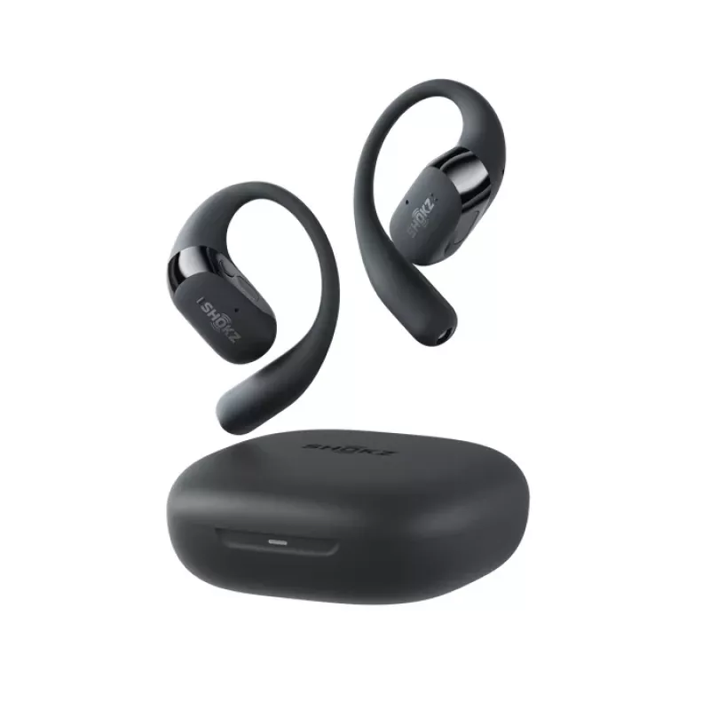 Auriculares SHOKZ OpenFit 2+ Inalámbricos Gancho de oreja, llamadas/música en el oído Bluetooth Negro