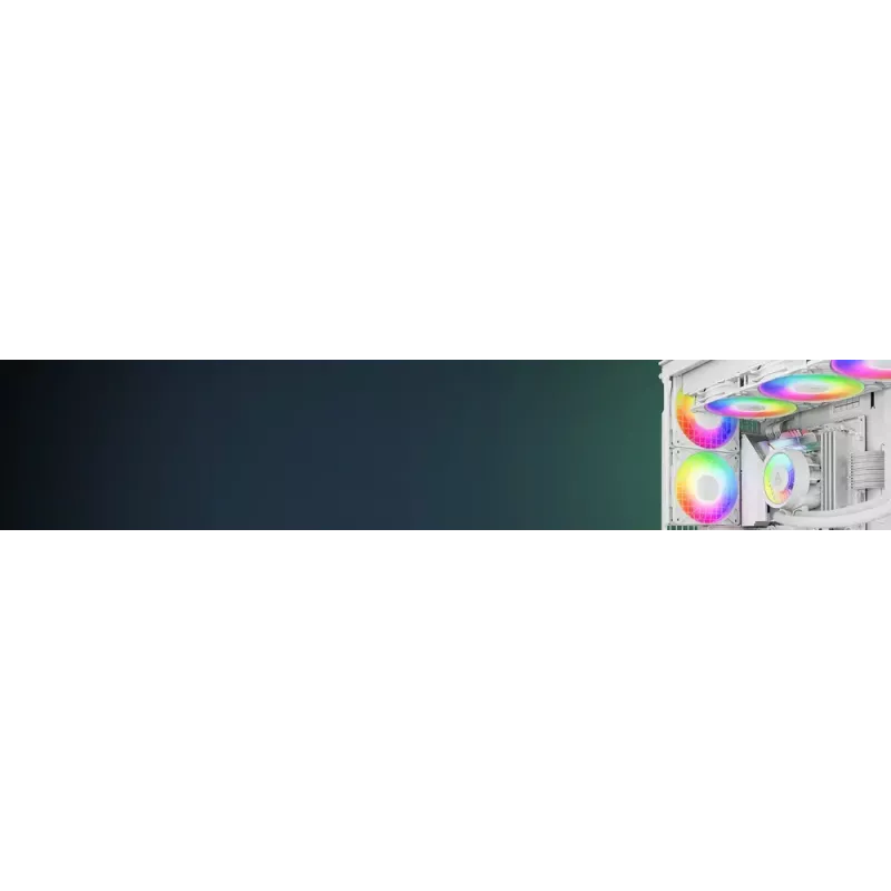 Ventilador ARCTIC P14 Pro A-RGB (Blanco) 140 mm A-RGB PWM con divisor de cable