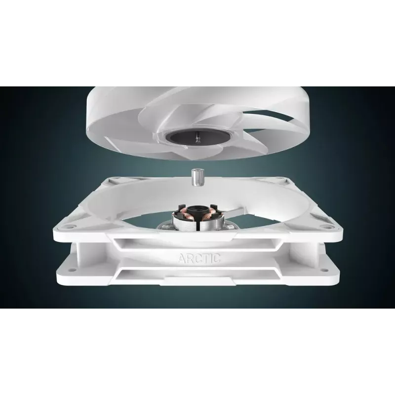 Ventilador ARCTIC P14 Pro A-RGB (Blanco) 140 mm A-RGB PWM con divisor de cable