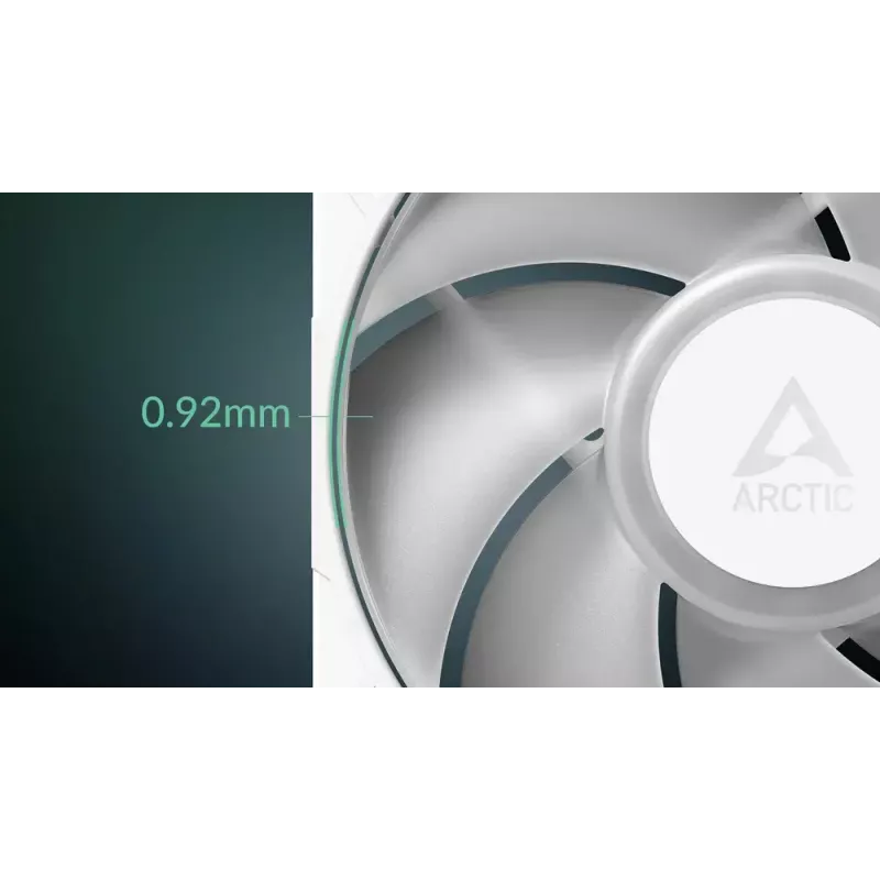 Ventilador ARCTIC P14 Pro A-RGB (Blanco) 140 mm A-RGB PWM con divisor de cable
