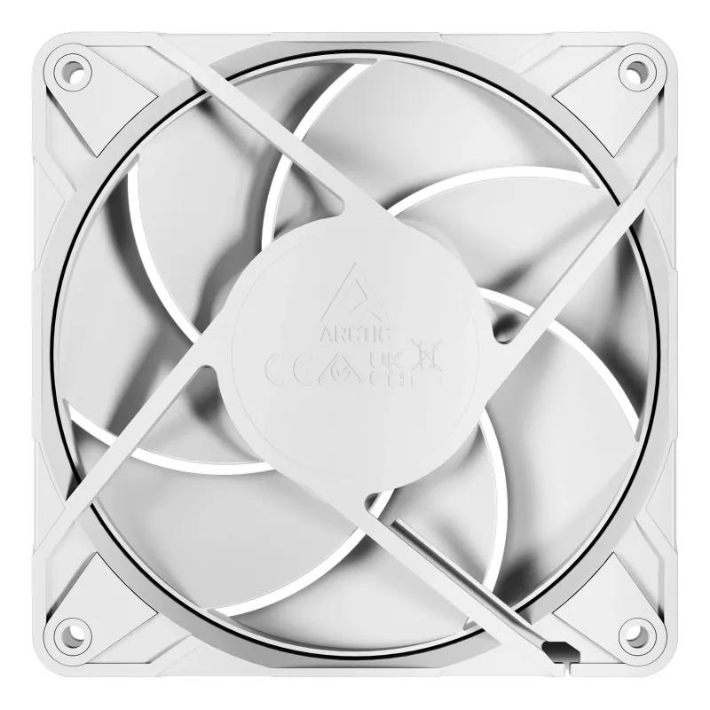 ARCTIC Freezer P12 Pro PST (Blanco) – Ventilador PWM de 120 mm con divisor de cable