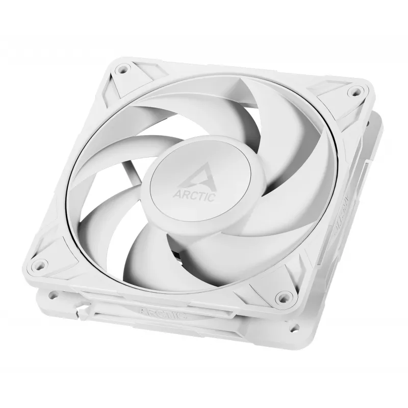 ARCTIC Freezer P12 Pro PST (Blanco) – Ventilador PWM de 120 mm con divisor de cable