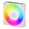 ARCTIC Freezer P12 Pro A-RGB (Blanco) - Ventilador PWM A-RGB de 120 mm con divisor de cable