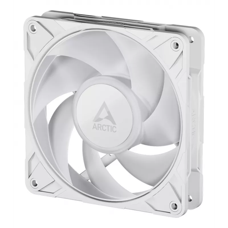 ARCTIC Freezer P12 Pro A-RGB (Blanco) - Ventilador PWM A-RGB de 120 mm con divisor de cable