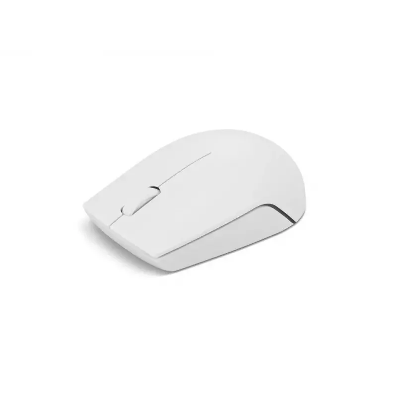 Ratón compacto inalámbrico Lenovo Compact Mouse con batería – ambidiestro, 1000 DPI, inalámbrico RF, 3 botones, gris