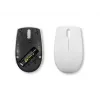 Ratón compacto inalámbrico Lenovo Compact Mouse con batería – ambidiestro, 1000 DPI, inalámbrico RF, 3 botones, gris