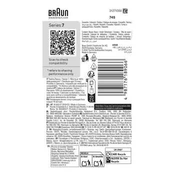 Cabezal de afeitado Braun Series 7 74 S