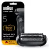 Cabezal de afeitado BRAUN Series 5 54 B — 1 cabezal de recambio, negro acero inoxidable
