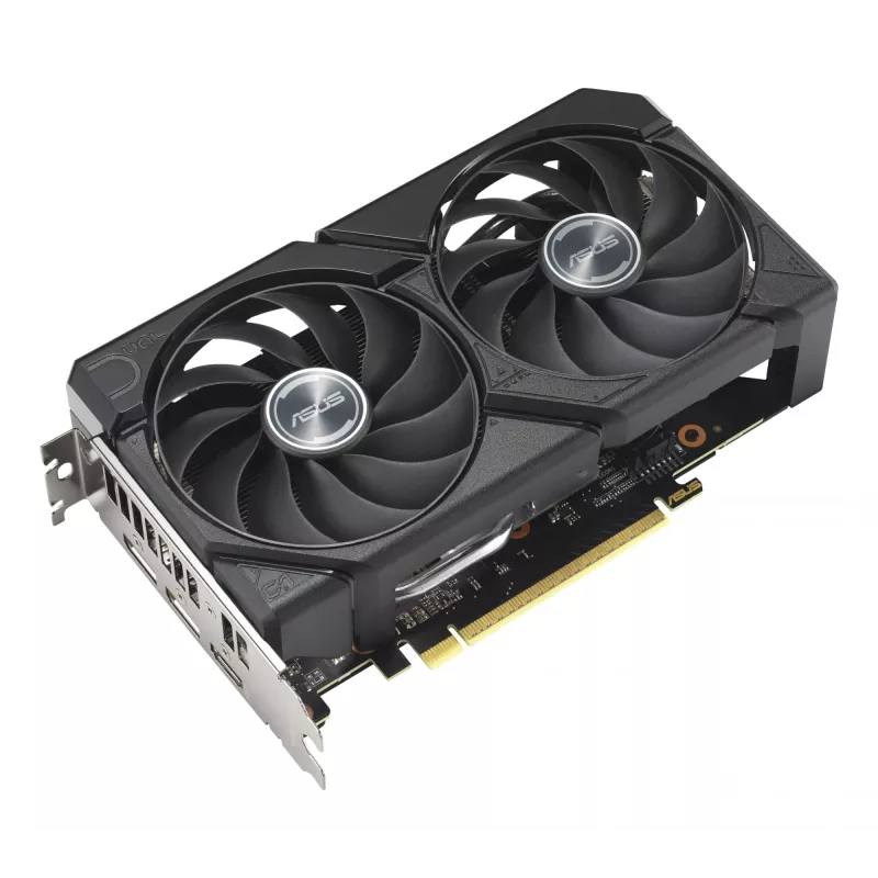 Tarjeta gráfica ASUS Dual Radeon RX 9060 XT 16 GB GDDR6, 128 bits, PCIe 5.0, 2 ventiladores