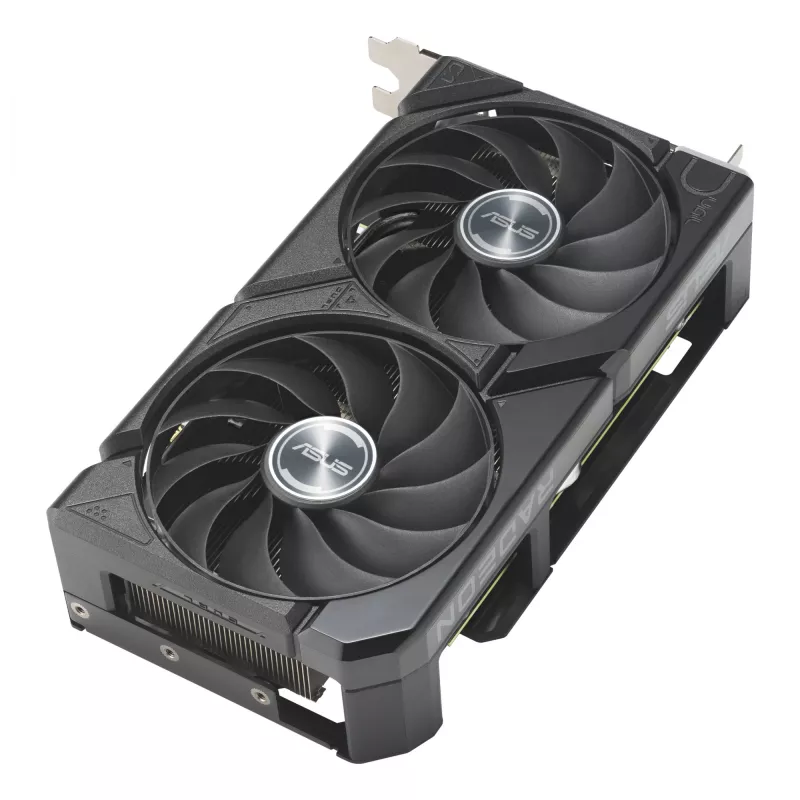 Tarjeta gráfica ASUS Dual Radeon RX 9060 XT 16 GB GDDR6, 128 bits, PCIe 5.0, 2 ventiladores