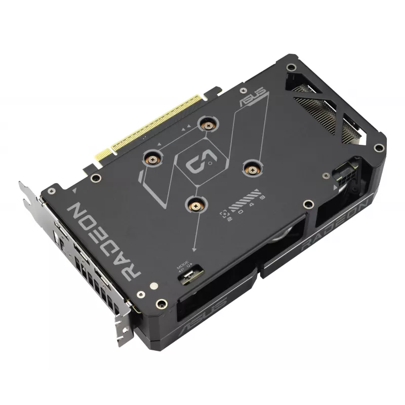 Tarjeta gráfica ASUS Dual Radeon RX 9060 XT 16 GB GDDR6, 128 bits, PCIe 5.0, 2 ventiladores