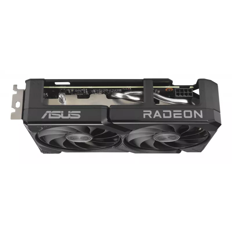 Tarjeta gráfica ASUS Dual Radeon RX 9060 XT 16 GB GDDR6, 128 bits, PCIe 5.0, 2 ventiladores