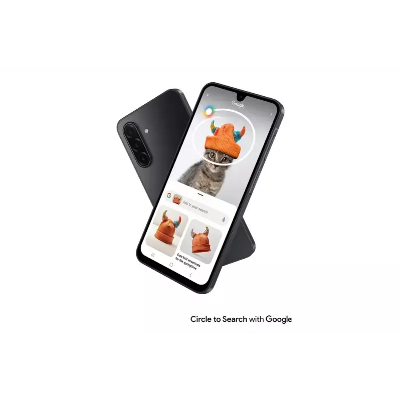 Samsung Galaxy A17 5G SM-A176B smartphone 17 cm (6,7 pulgadas) Super AMOLED 90 Hz, 4 GB de RAM, 128 GB, Hybrid Dual SIM, triple cámara de 50 MP, 5000 mAh, Android 15, gris