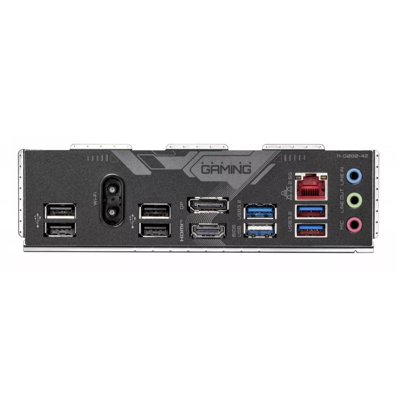 Placa base GIGABYTE B760M GAMING X WIFI6E GEN5 Micro ATX, LGA1700, B760, DDR5 hasta 5600MHz, 4 DIMM, 2x PCIe 4.0 M.2, Wi-Fi 6E, 2.5GbE