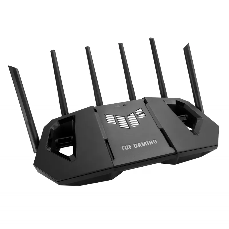 Router inalámbrico ASUS 90IG0A30-MO9C00 Ethernet 2,5 Gigabit Tri-Banda (2,4 GHz / 5 GHz / 6 GHz) Negro