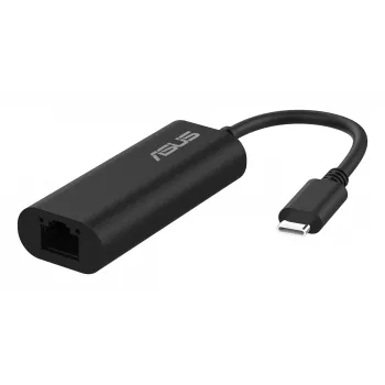 Adaptador Ethernet ASUS USB-C2500 V2 con conexión USB por cable
