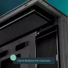 Caja de PC ARCTIC Xtender (Mirror Black) torre Midi negra