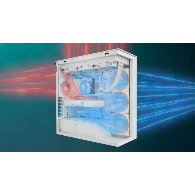 ARCTIC Xtender (Blanco) Caja de PC E-ATX Premium