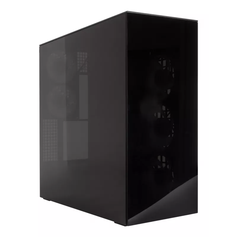 ARCTIC Xtender (Negro) Caja de PC E-ATX Premium, torre Midi, PC, Negro, EATX, Metal, Cristal templado, Gaming