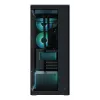 ARCTIC Xtender (Negro) Caja de PC E-ATX Premium, torre Midi, PC, Negro, EATX, Metal, Cristal templado, Gaming